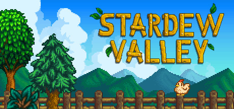 Official Stardew Valley publisher artwork showing a farm